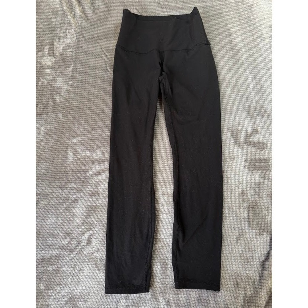 Lululemon Align High Rise Leggings Black Nulu Yoga Pants Inch Inseam 26x26